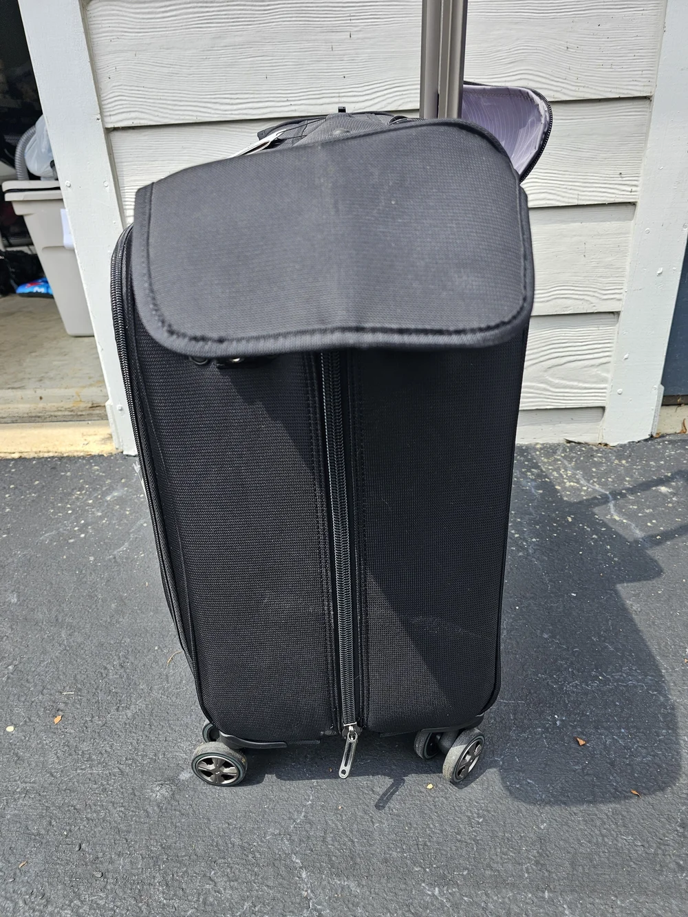 DELSEY PARIS Helium DLX - Rolling Garment Bag with Spinner Wheel Travel Bag Blk